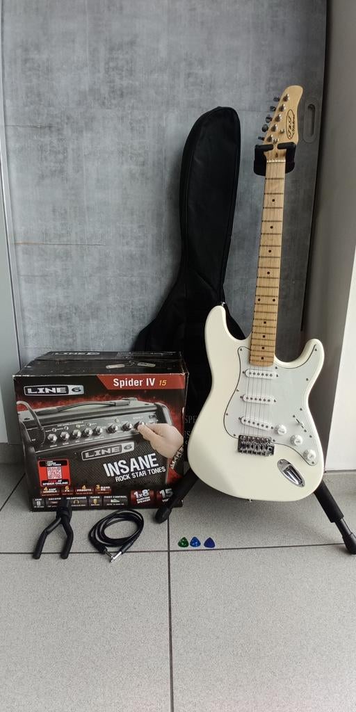 Electrische gitaar en versterker tas, Muziek en Instrumenten, Ophalen