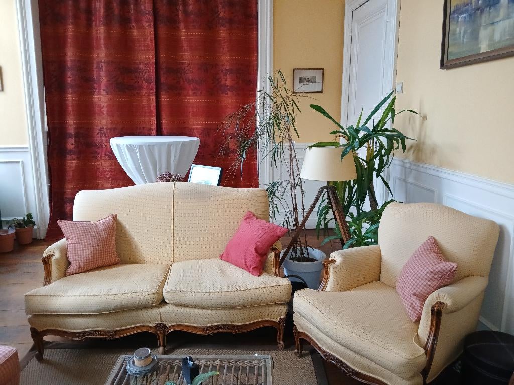 ENSEMBLE CANAPE + FAUTEUIL LOUIS XV, Enlèvement