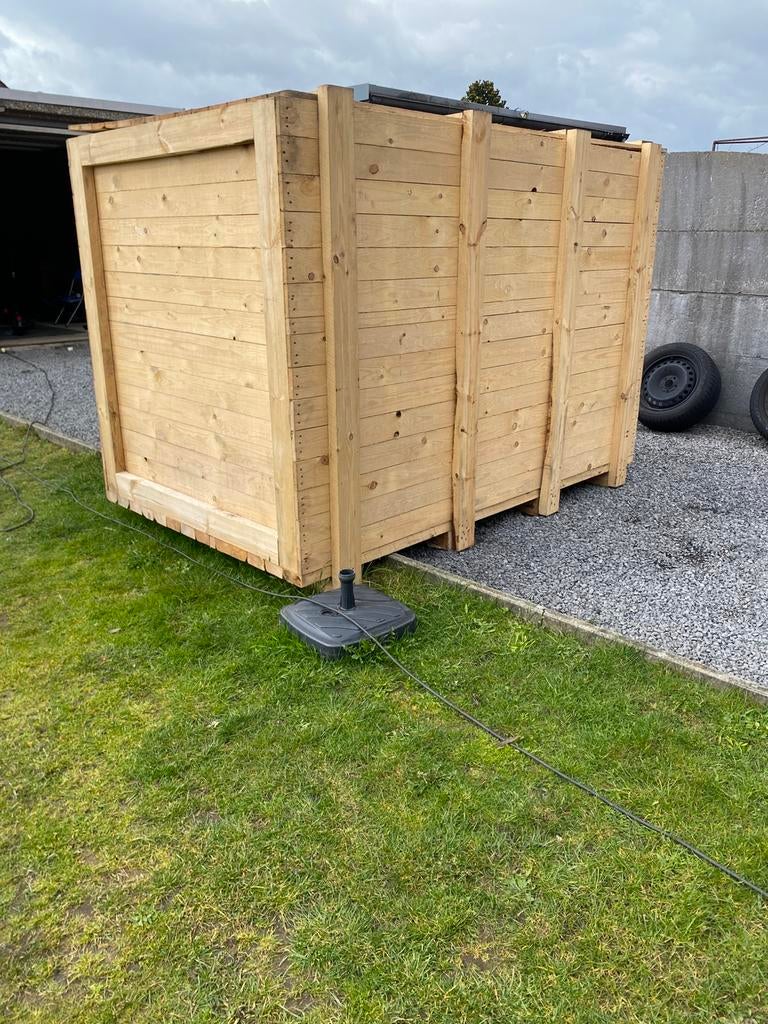 Abri de jardin/abri de jardin robuste en bois -, Bricolage & Construction, Conteneurs, Enlèvement