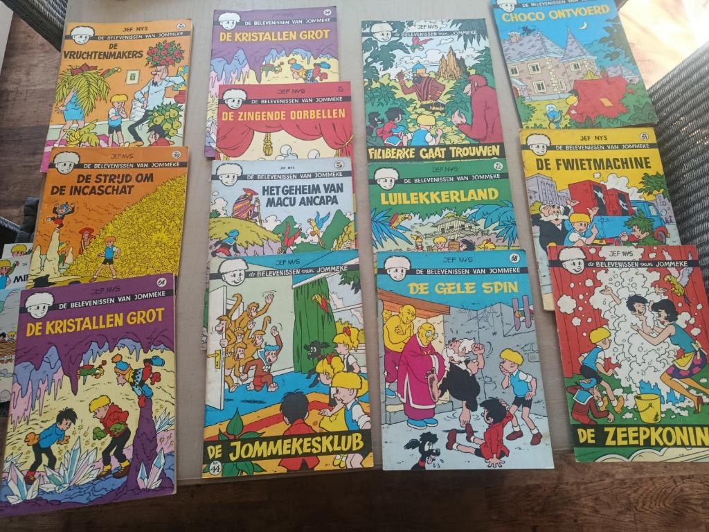 jommeke, Boeken, Jef  Nys, Meerdere stripboeken, Ophalen, Gelezen