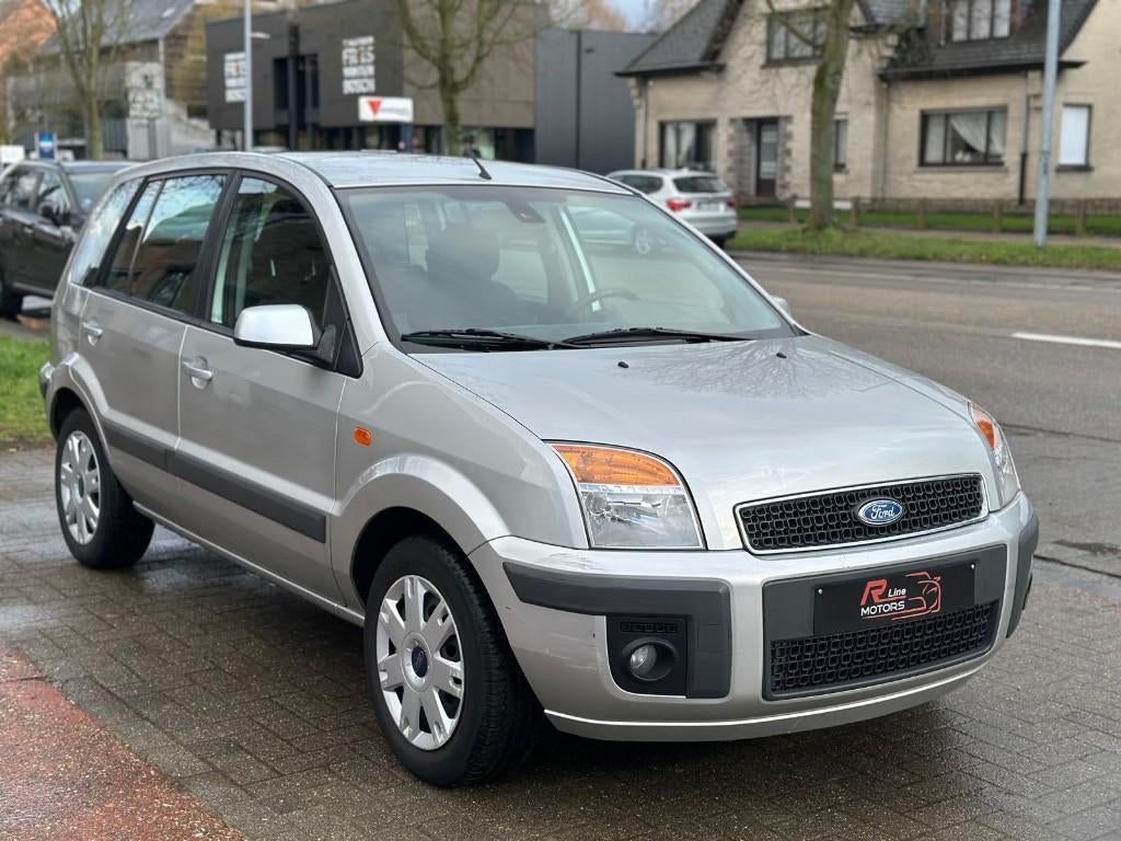 Ford Fushion 1.4 benzine - 87.030KM -Airco -Eerste eigenaar, Autos, Argent ou Gris, Achat, 4 portes, Boîte manuelle