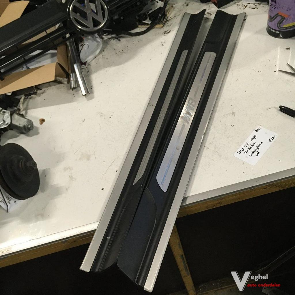 BMW E46 320 Coupe 2001  Instaplijst links en rechts, Auto-onderdelen, Carrosserie, Gebruikt, Ophalen