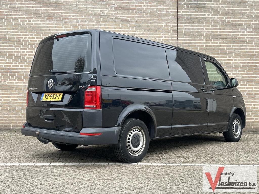 Volkswagen Transporter 2.0 TDI L2H1 Comfortline | € 6.950,-, Auto's, Bestelwagens en Lichte vracht, Parkeersensor, Zwart, Bedrijf