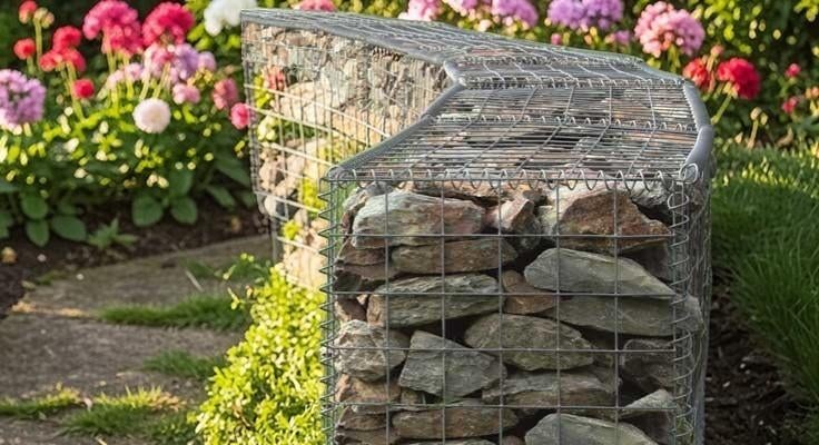 Superpromo! Nieuwe steenkorf, gabion van Betafence tot -70%, Tuin en Terras, Ophalen, Nieuw