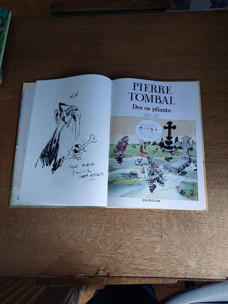 Dedicace Pierre Tombal