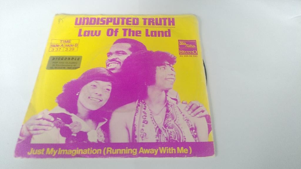 SINGLE UNDISPUTED TRUTH---LAW OF THE LAND--, Enlèvement ou Envoi, Single, Utilisé, Pop