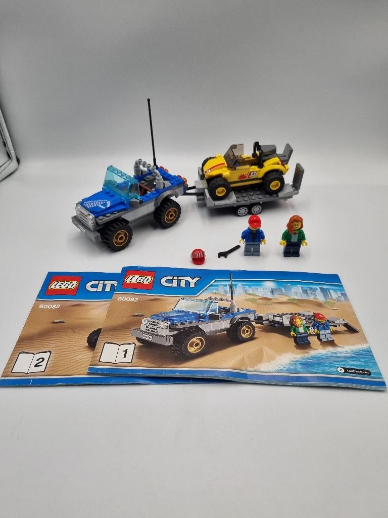 Remorque Dune Buggy Lego City 60082, City, Lego, Ensemble complet, Enlèvement