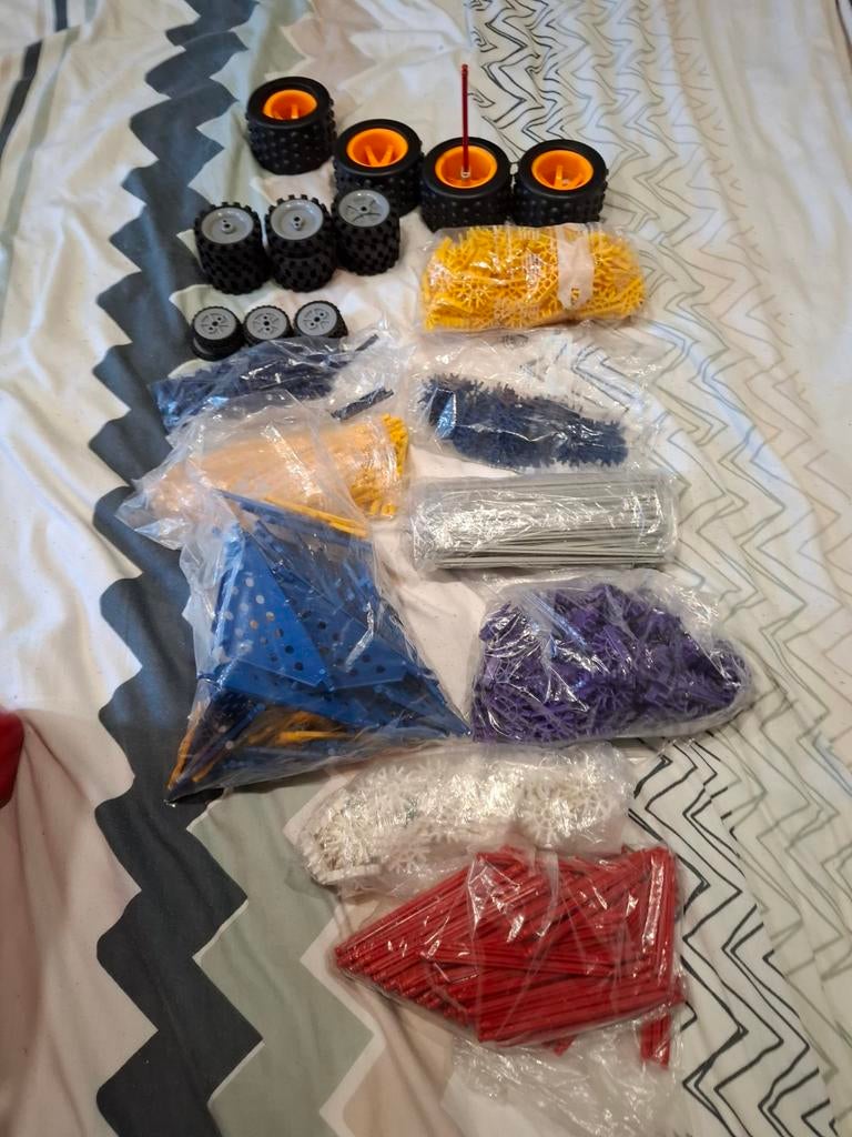 K´nex bouwset, Ophalen