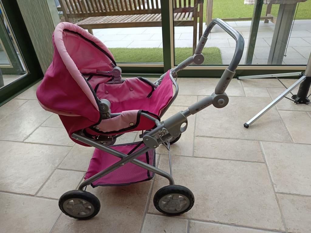 Poppenwagen / poppenbuggy  Rose., Kinderen en Baby's, Speelgoed | Poppen, Ophalen