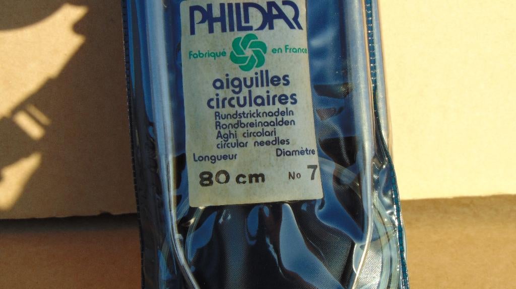 Phildar Rondbreinaalden n 7 - 80 Cm. Nieuw in verpakking., Hobby en Vrije tijd, Breien en Haken, Ophalen of Verzenden, Nieuw, Breien