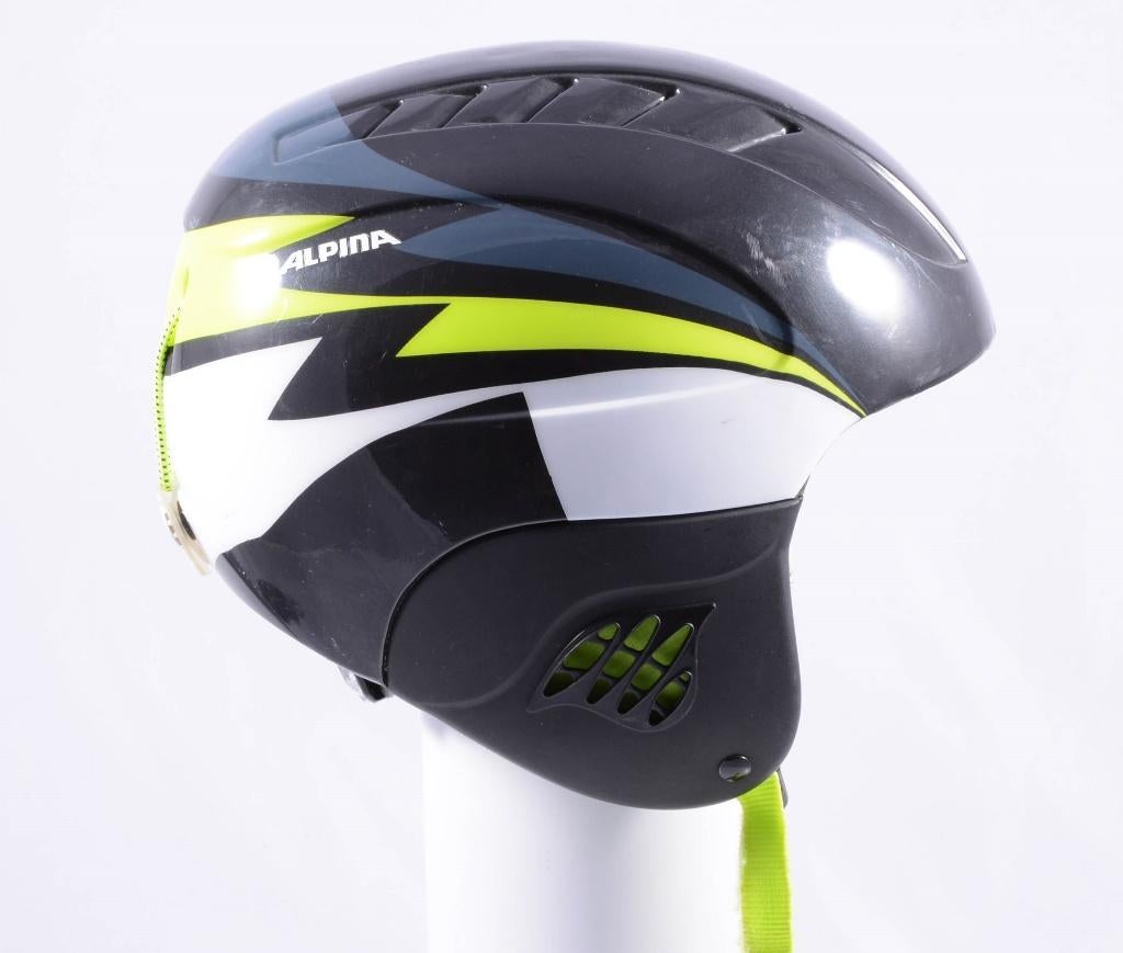 Casque de ski snowboard 49 50 51 52 cm ALPINA CARAT, Enlèvement ou Envoi, Utilisé, Ski, Carving