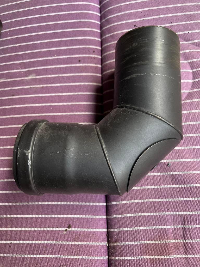 Pelletkachel rookgasafvoer, Doe-het-zelf en Bouw, Verwarming en Radiatoren, Ophalen of Verzenden, Gebruikt, Kachel