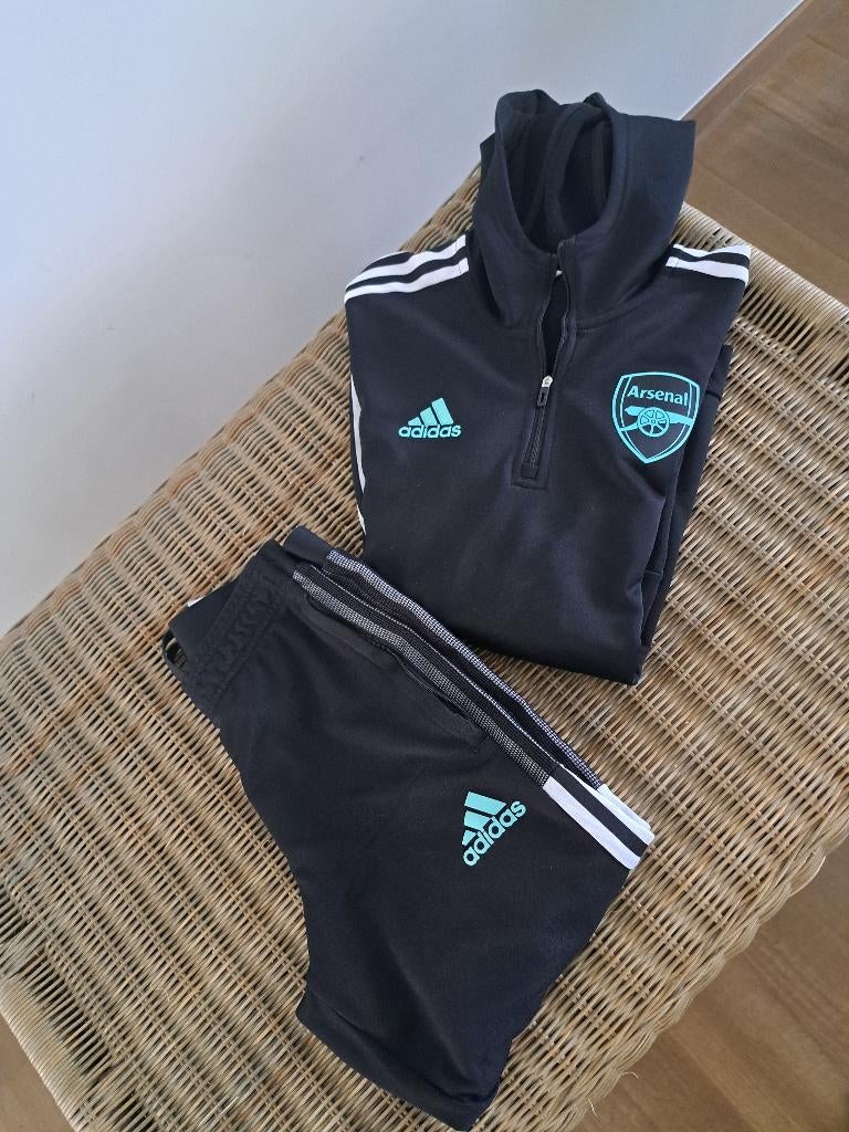 Trainingspak Adidas Arsenal Maat XS, Ophalen, Zwart, Zo goed als nieuw, Adidas