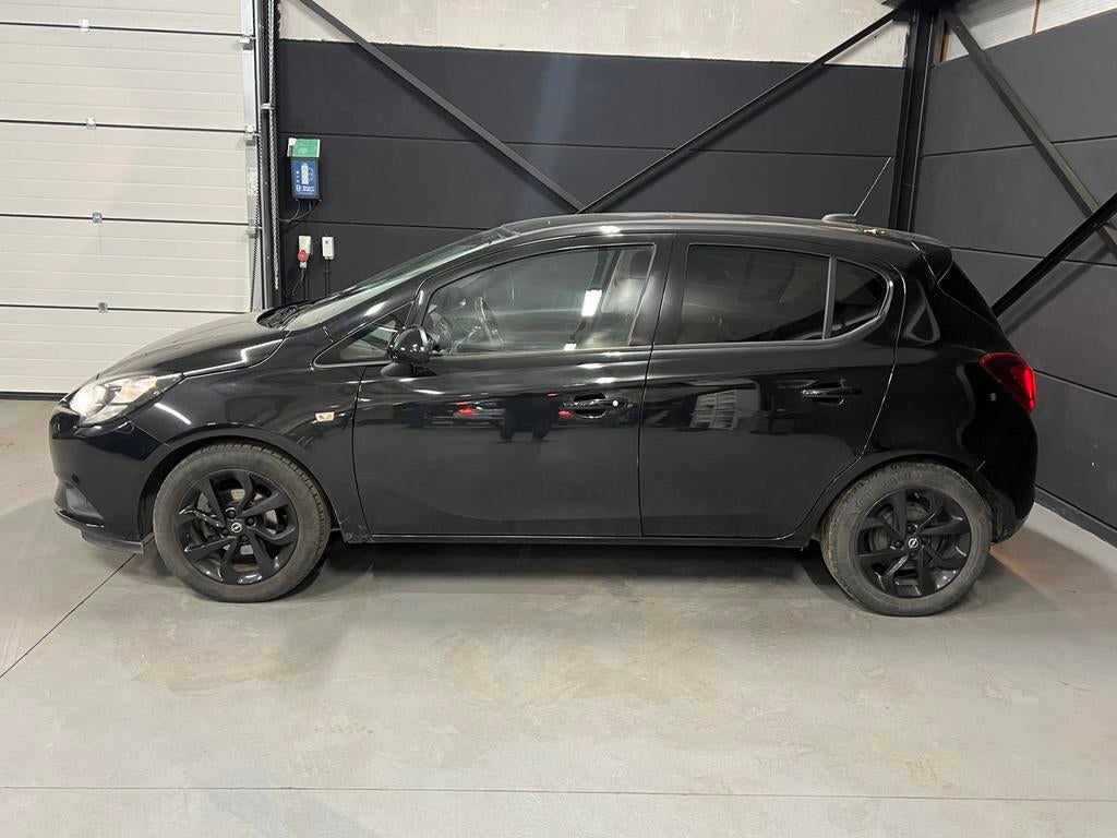 Opel Corsa 1.2i, bj2019, 57.000km, Kettingmotor, Navi, Sens., Auto's, Stof, Zwart, Bedrijf, 5 deurs