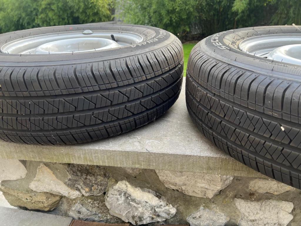 jantes  Remorque avec pneus 195 70 14, Enlèvement, Utilisé