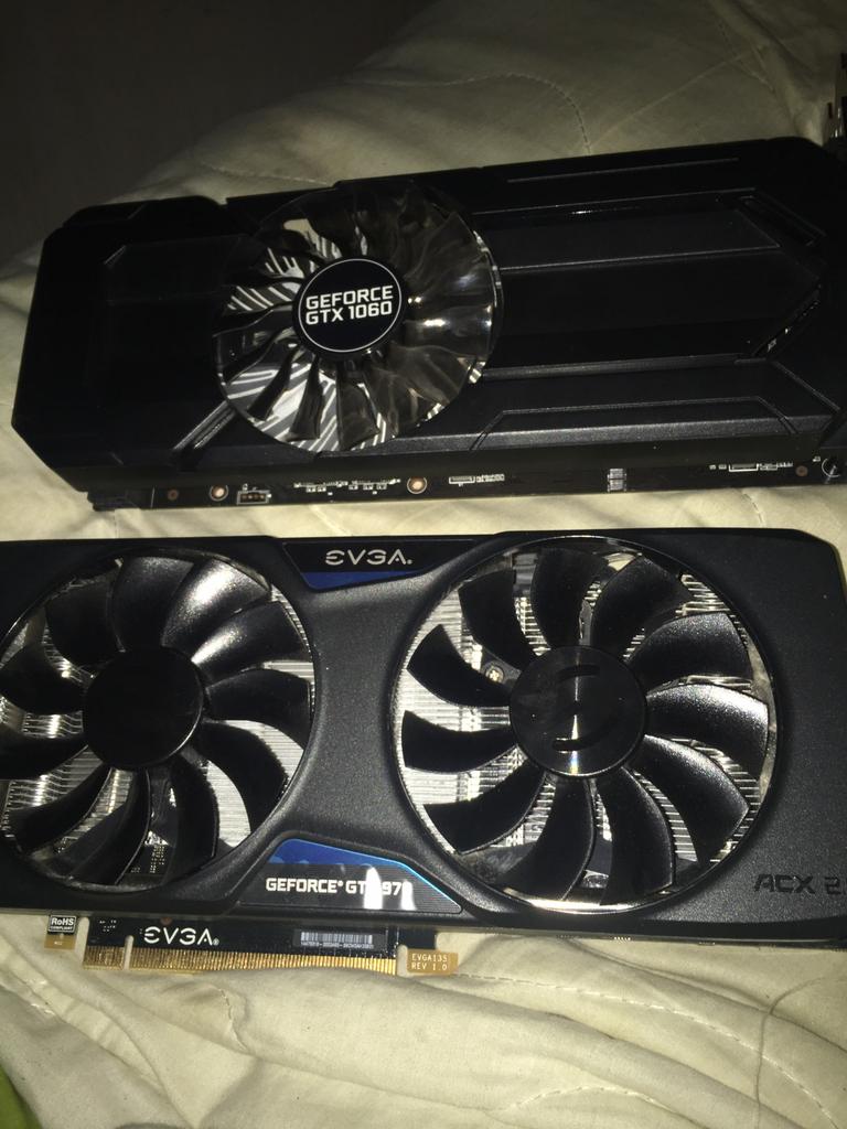 GTX 1060 et GTX 970 à vendre, HDMI, Autres chipsets, Comme neuf, Enlèvement