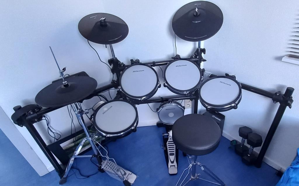 Splinternieuw drumstel !!, Musique & Instruments, Batteries & Percussions, Enlèvement, Neuf, Autres marques, Électronique