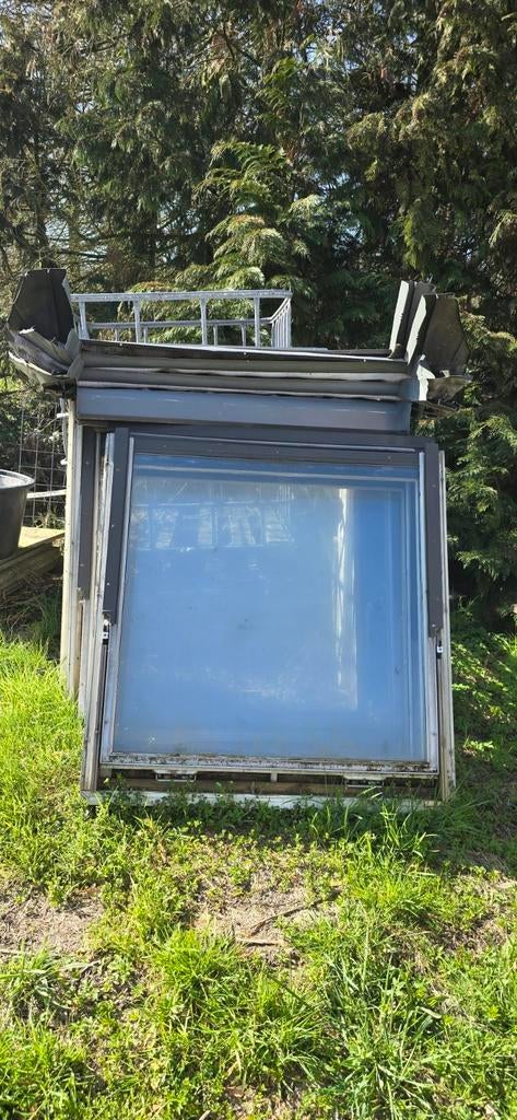 Velux dakramen 114x118cm, Doe-het-zelf en Bouw, Ophalen, 80 tot 120 cm, Dubbelglas, 80 tot 120 cm