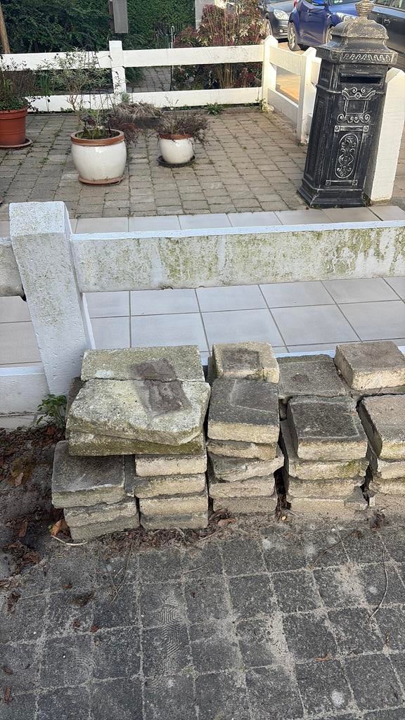 Gratis stenen, Tuin en Terras, Ophalen