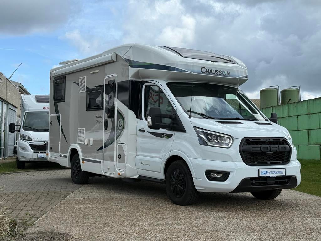 Chausson 627 GA Premium - 170 CV - SEULEMENT : 18 500 KM ! *, Caravanes & Camping, Camping-cars, Entreprise, Ford, Douche, Chausson