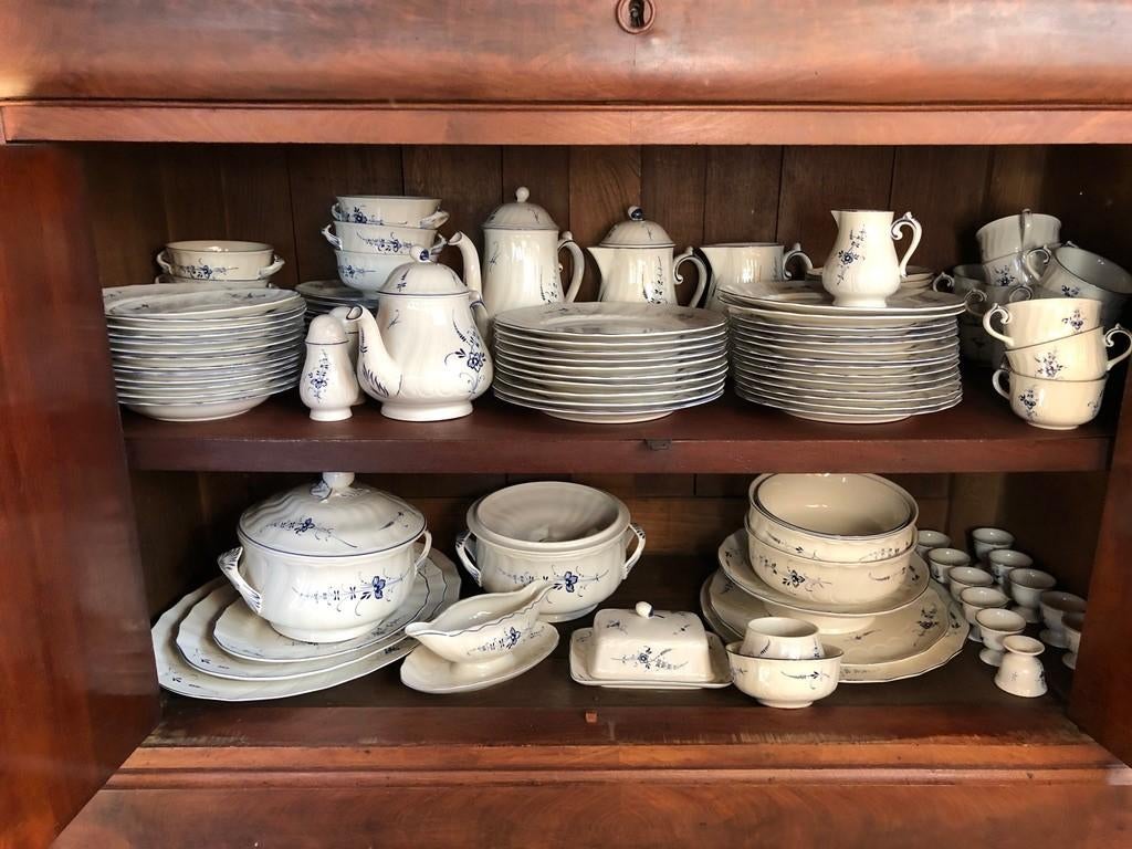 Servies 12 persone Villeroy & Boch compleet en gemerkt, Ophalen, Overige typen, Zo goed als nieuw, Overige stijlen