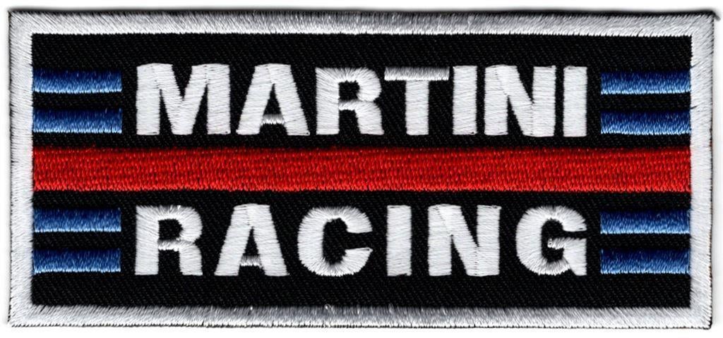 Martini Racing stoffen opstrijk patch embleem #2, Envoi, Neuf