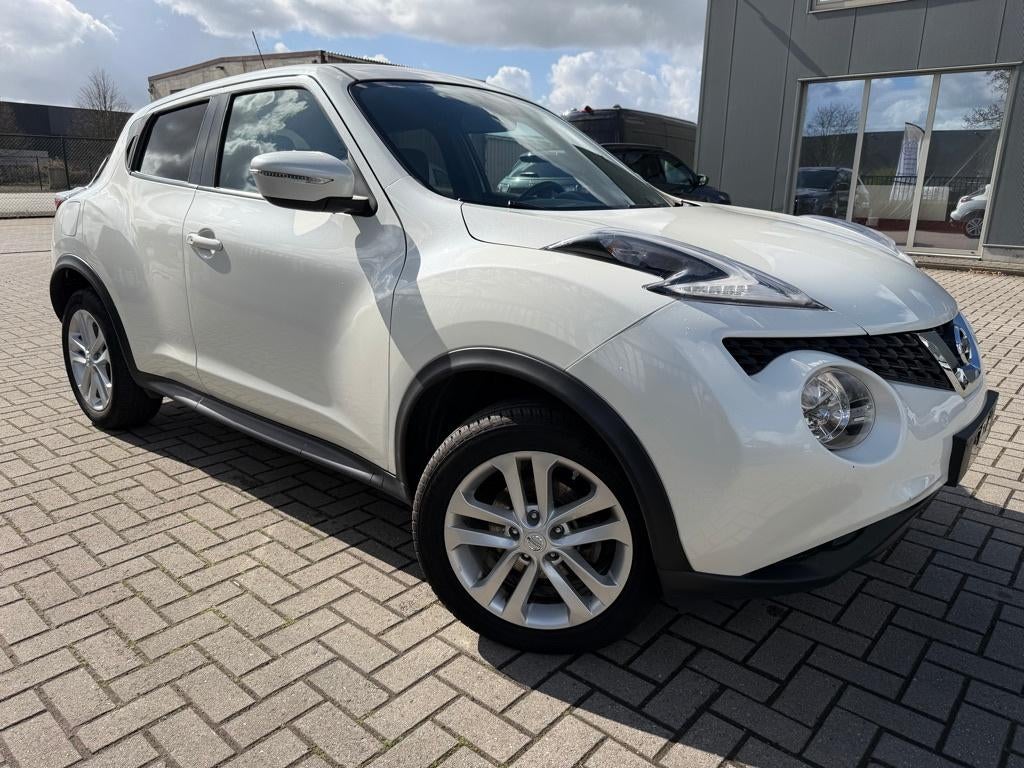 Nissan Juke N-Connecta 1200 cc benzine, Auto's, Parkeersensor, Wit, Bedrijf, Handgeschakeld