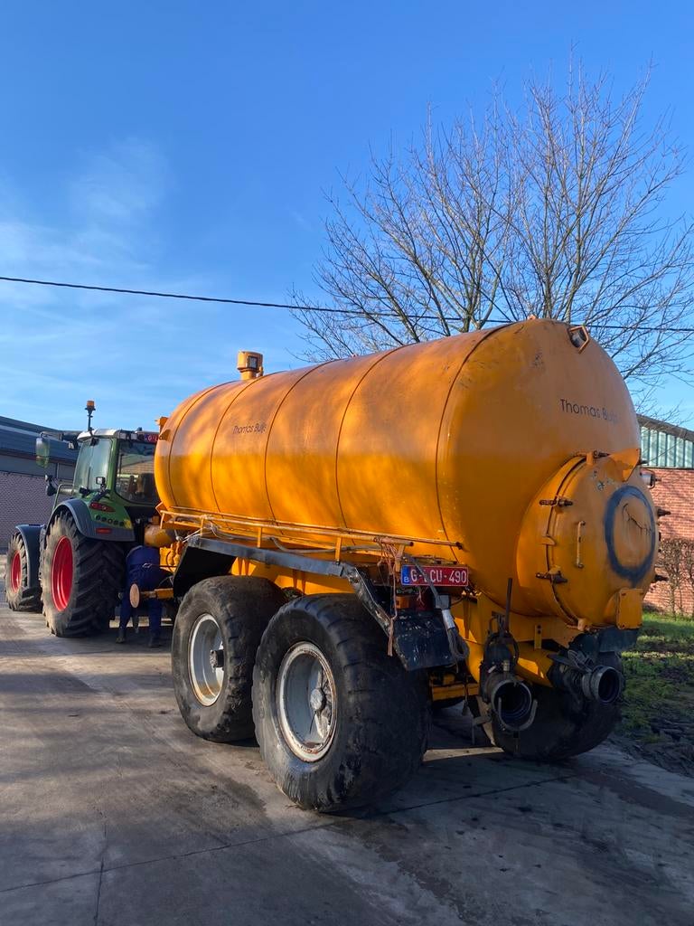 Gierton Veenhuis 14000 l, Ophalen, Veehouderij, Transport