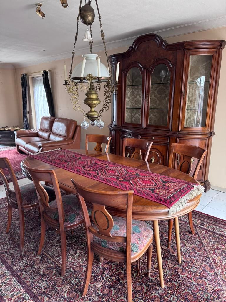 Mooie antieke eetkamer, Huis en Inrichting, Complete eetkamers, Ophalen, Zo goed als nieuw