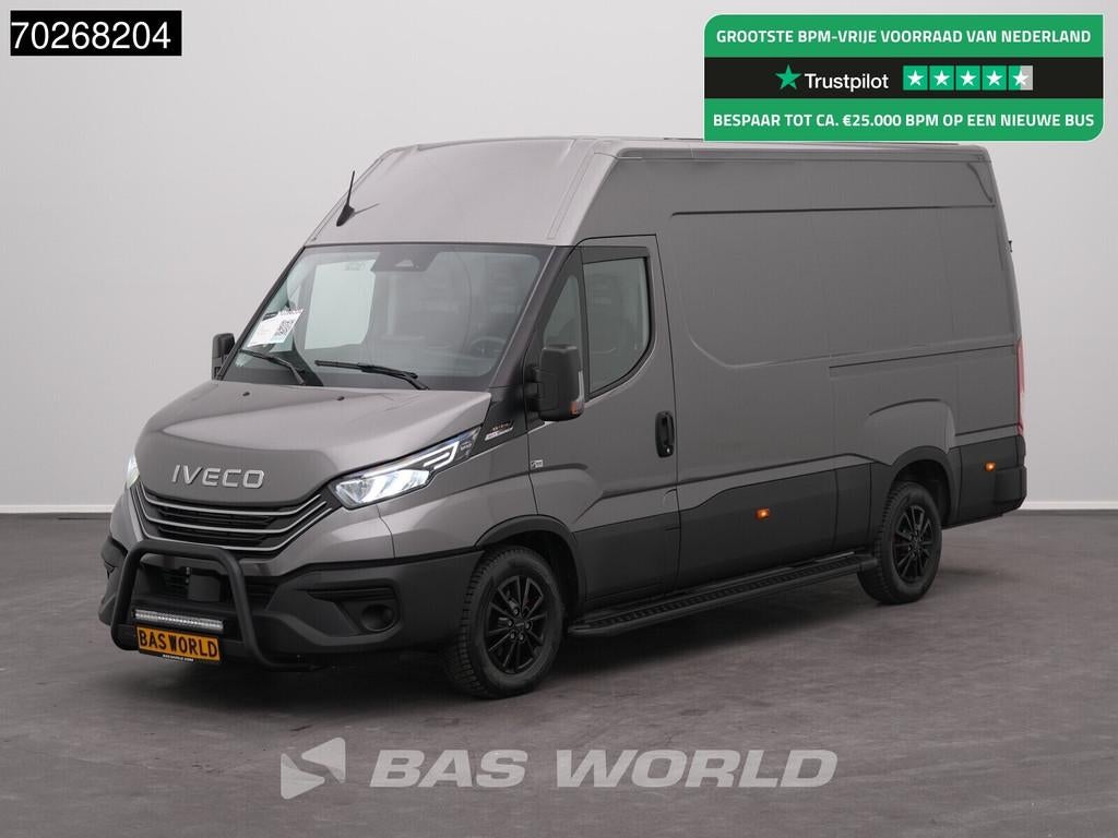 Iveco Daily 35S21 BPM VRIJ! Automaat Black Edition 2025 mode, Auto's, Bestelwagens en Lichte vracht, Stof, Euro 6, 4 cilinders