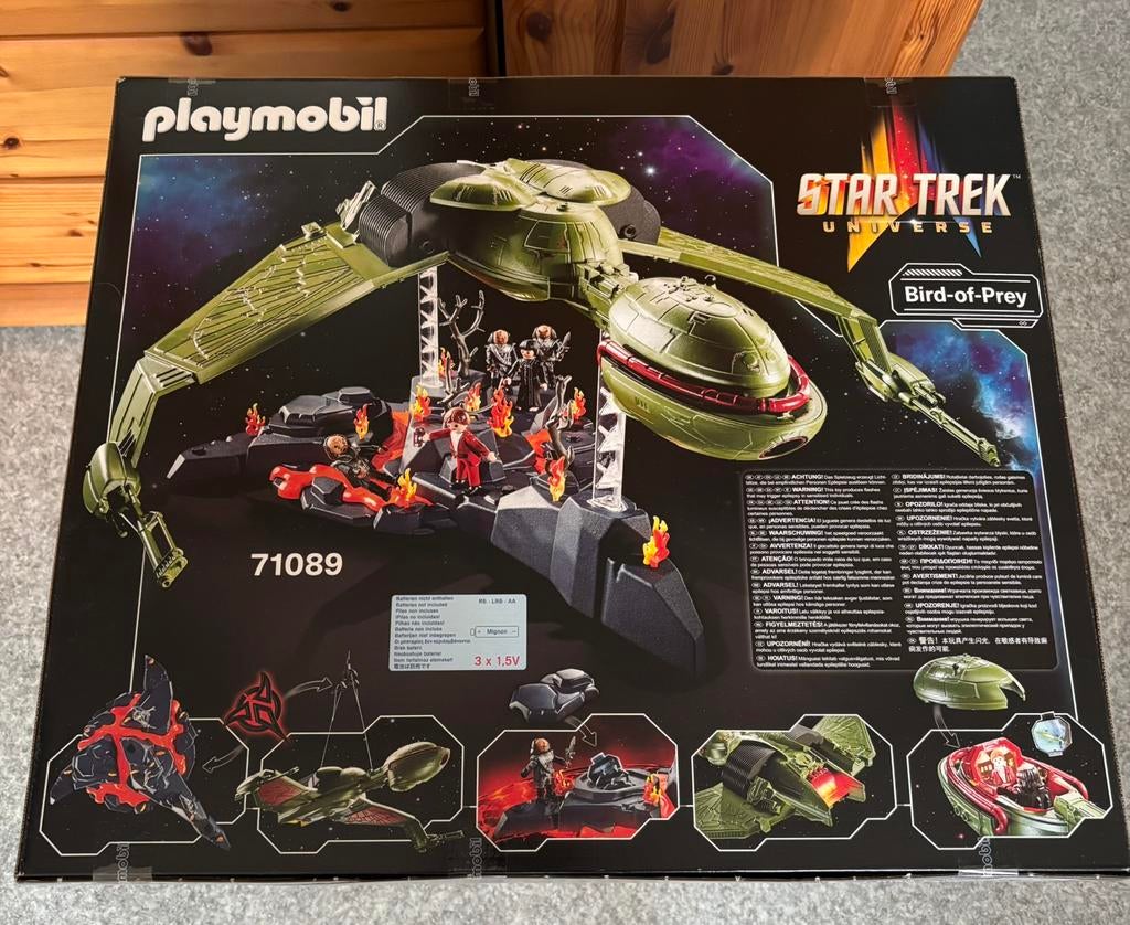 Bird of Prey Star Trek Playmobil, Kinderen en Baby's, Speelgoed | Playmobil, Ophalen, Nieuw, Complete set