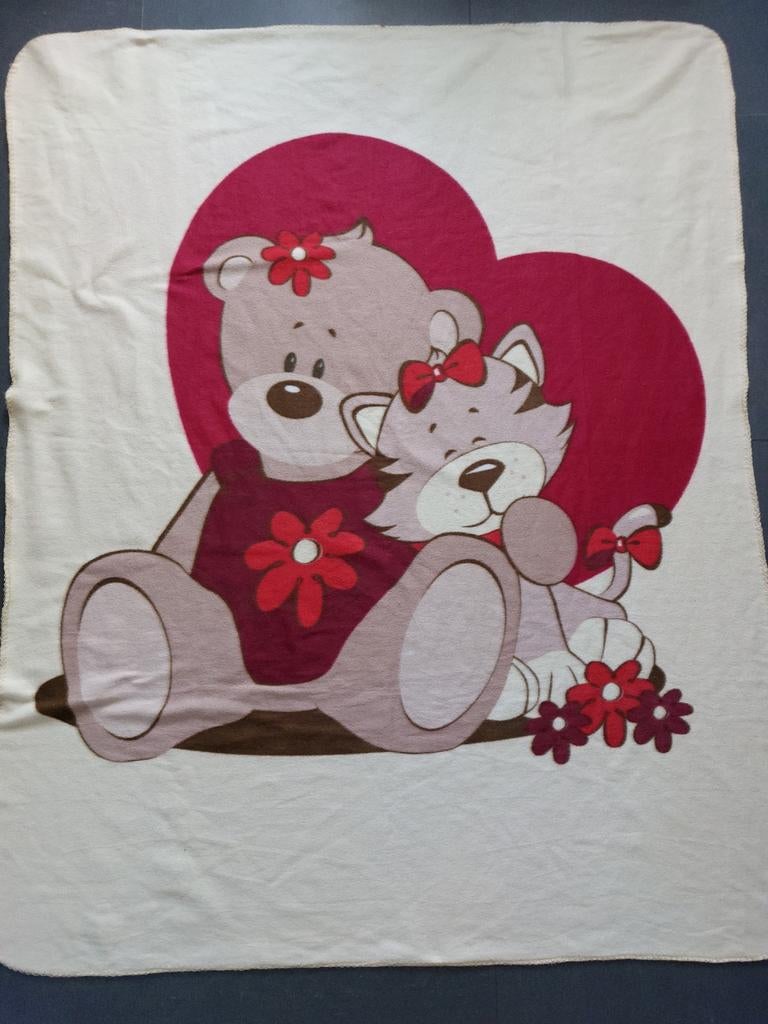 Fleece deken, Verzamelen, Geboortekaartjes en Visitekaartjes, Ophalen