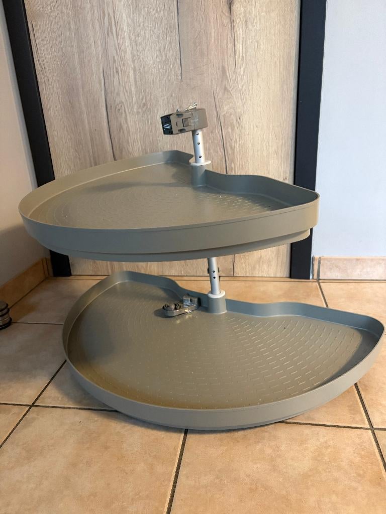 étagères pour armoire en coin 1/2 lune, Enlèvement, Neuf