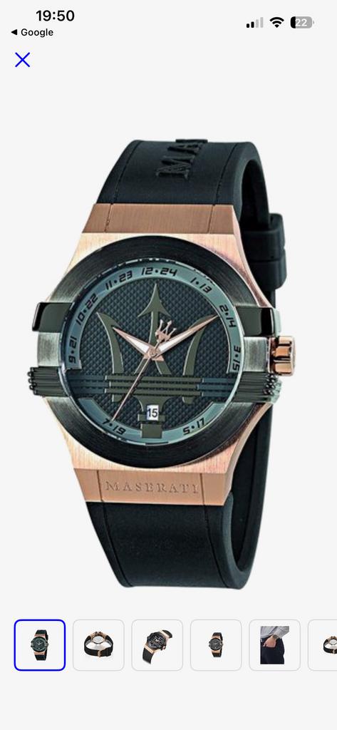 Maserati heren horloge, Ophalen, Zo goed als nieuw