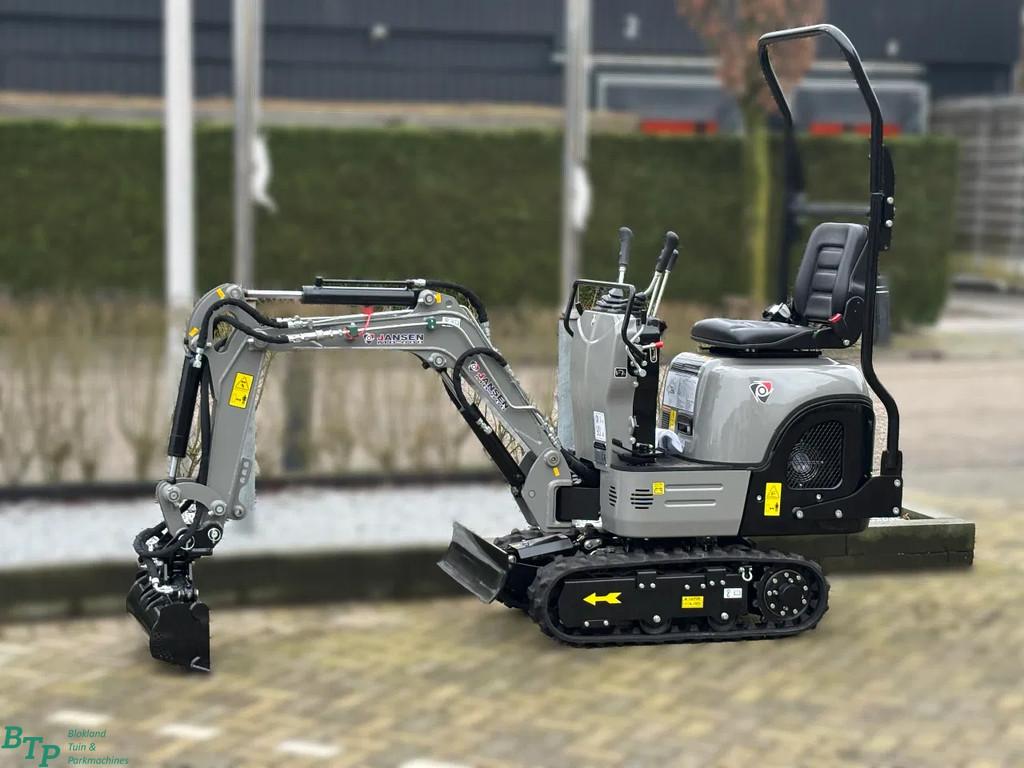 Jansen Mb-800 minigraver mini graafmachine actie set incl. 3, Antiquités & Art, Antiquités | Outils & Instruments