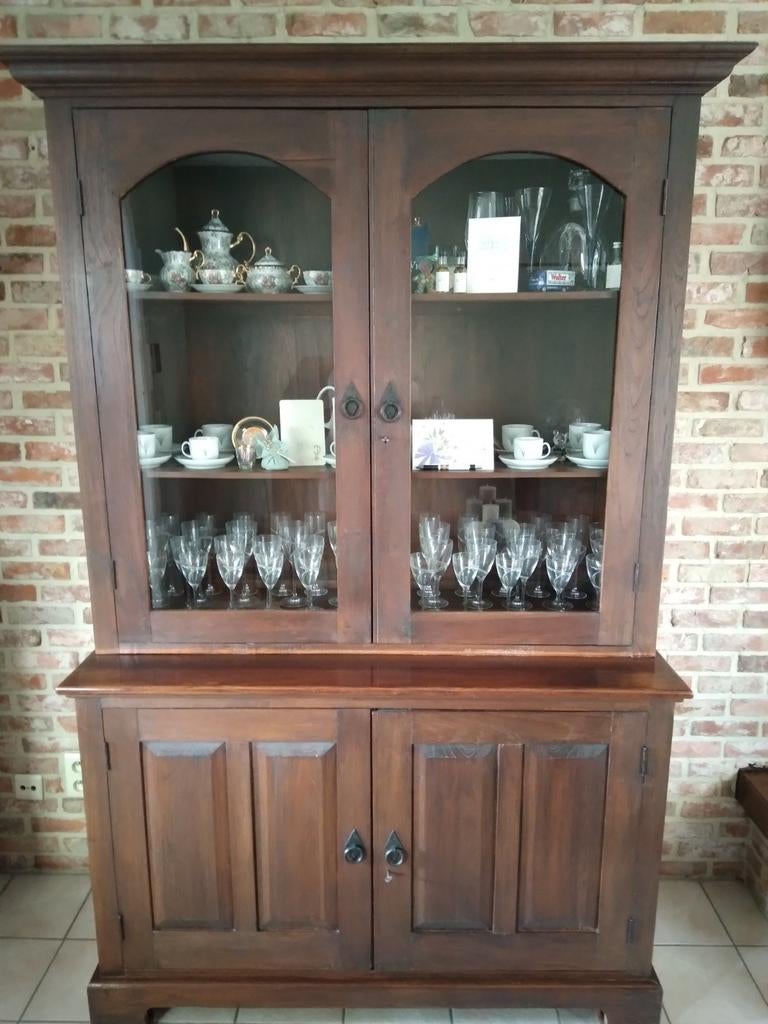 Eetplaats in teak., Ophalen