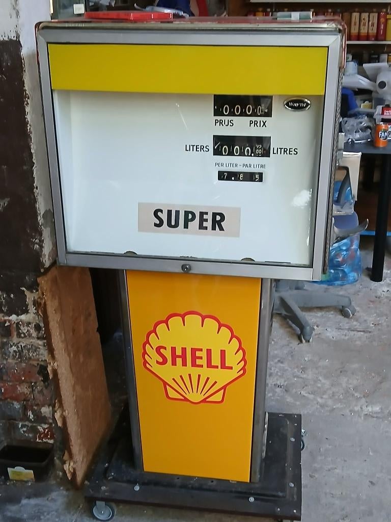 Benzinepomp, Verzamelen, Ophalen, Gebruikt