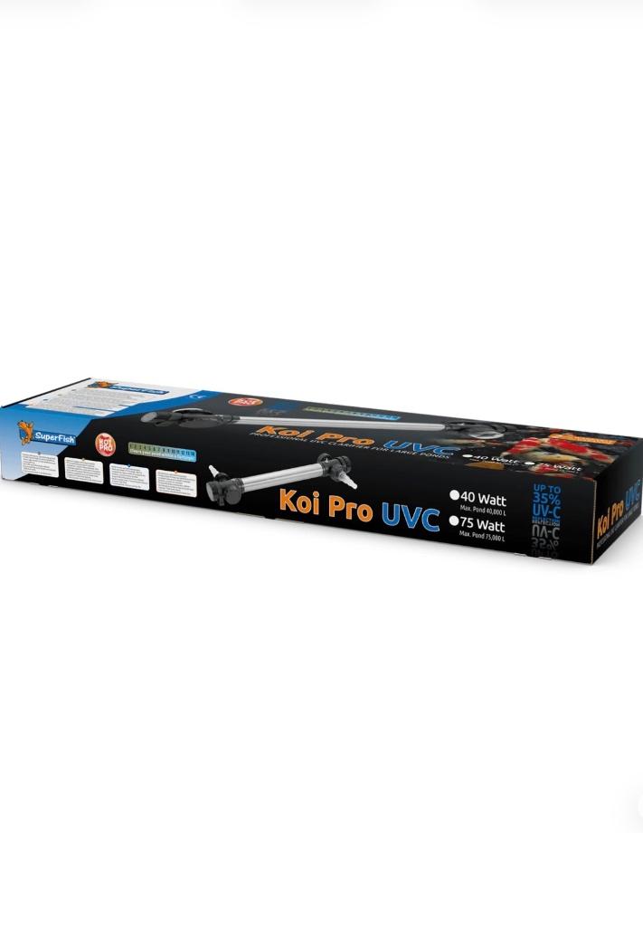KoiPro UV 75W vijver armatuur met lamp, Tuin en Terras, Vijver-toebehoren, Ophalen of Verzenden, Zo goed als nieuw, Vijverfilter