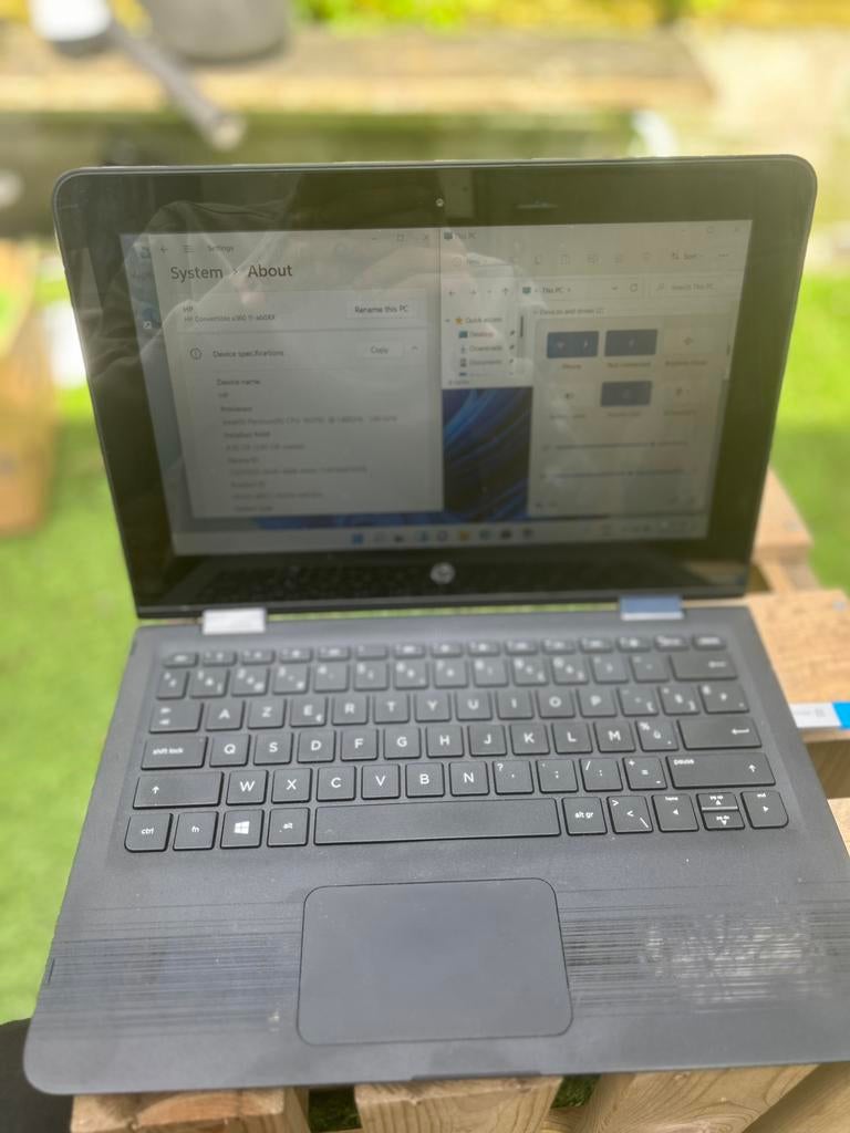HP Touchscreen ProBook x360, Ophalen, Zo goed als nieuw, 4 GB, HDD