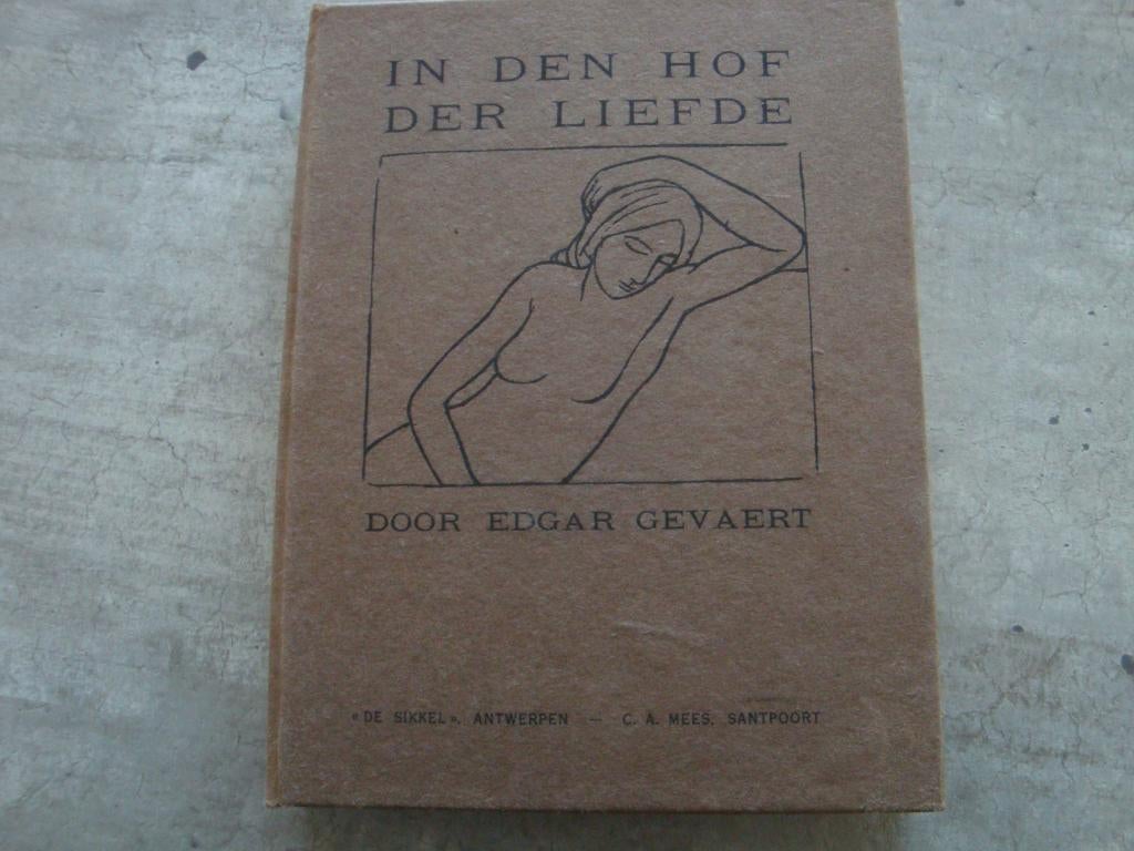 IN DEN HOF DER LIEFDE DOOR EDGAR GEVAERT, Enlèvement ou Envoi, Utilisé