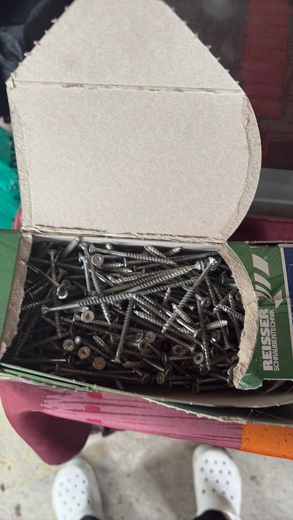 Vis a panneaux, Bricolage & Construction, Quincaillerie & Fixations, Enlèvement ou Envoi, Comme neuf, Vis