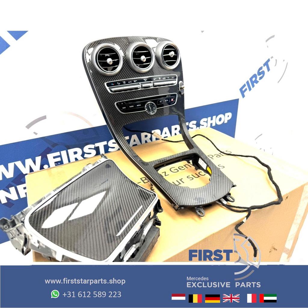 W205 W253 C63 GLC63 AMG CARBON MIDDENCONSOLE C63s GLC63s ori, Utilisé, -, -, Enlèvement ou Envoi
