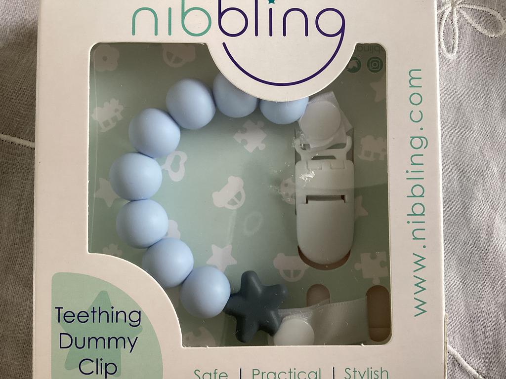Nibling speenkoord blauw Nieuw, Kinderen en Baby's, Kraamcadeaus en Geboorteborden, Ophalen, Nieuw