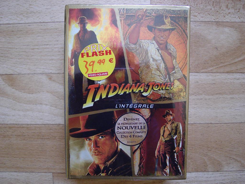 Indiana Jones coffret DVD quadrilogie neuf, À partir de 12 ans, Enlèvement ou Envoi, Neuf, dans son emballage, Coffret