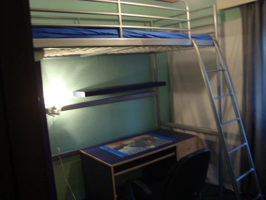 Lit superposé + matelas – chambre enfant garçon (option), Enlèvement, Utilisé, Garçon