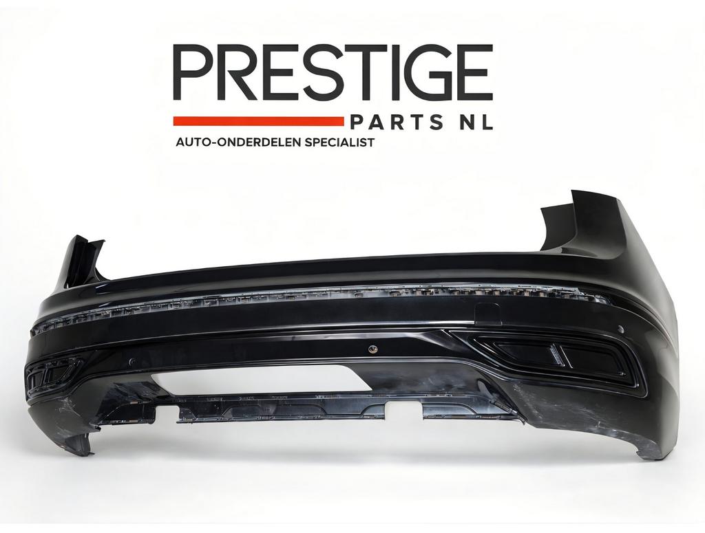 Achterbumper VW Tiguan 5NN ALLSPACE R-LINE Facelift BUMPER, Gebruikt, -, Volkswagen, Ophalen of Verzenden