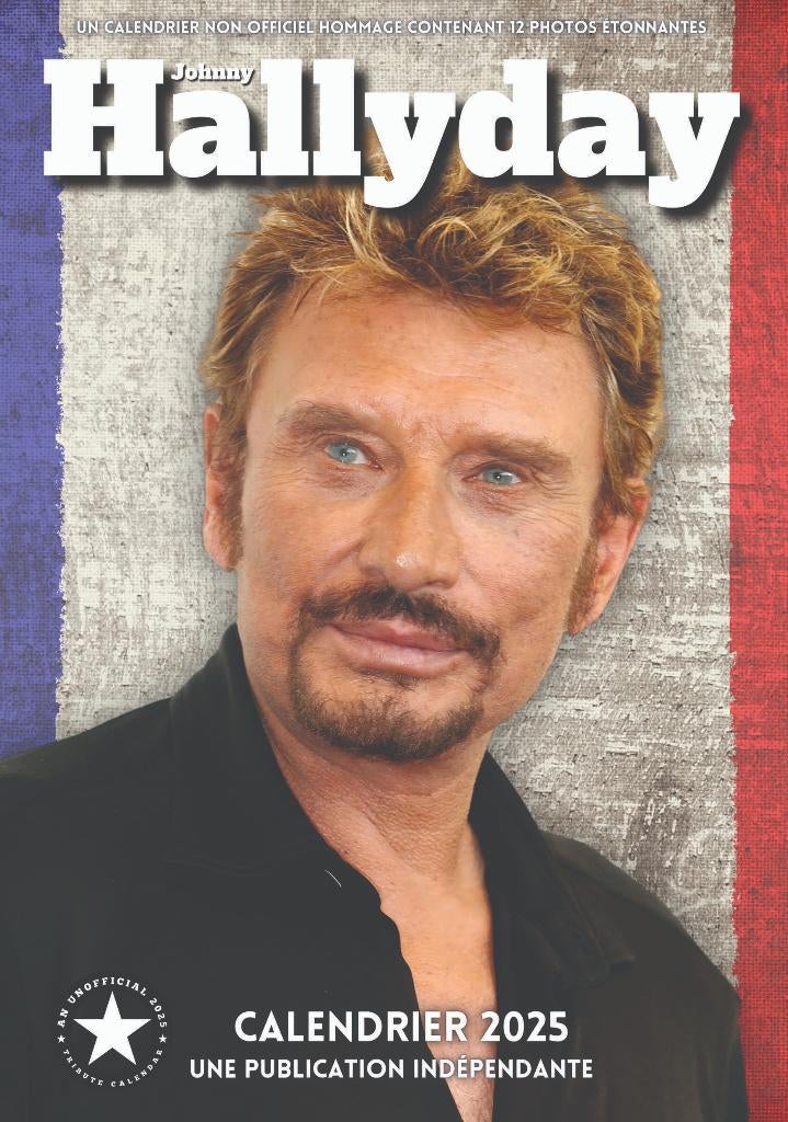 Calendrier Johnny Hallyday 2025, Divers, Calendriers, Enlèvement ou Envoi, Calendrier annuel, Neuf