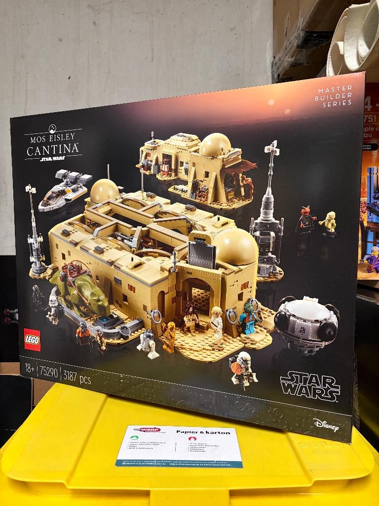 Lego Star Wars 75290 Mos Eisley cantina, Ophalen, Star Wars, Nieuw, Complete set