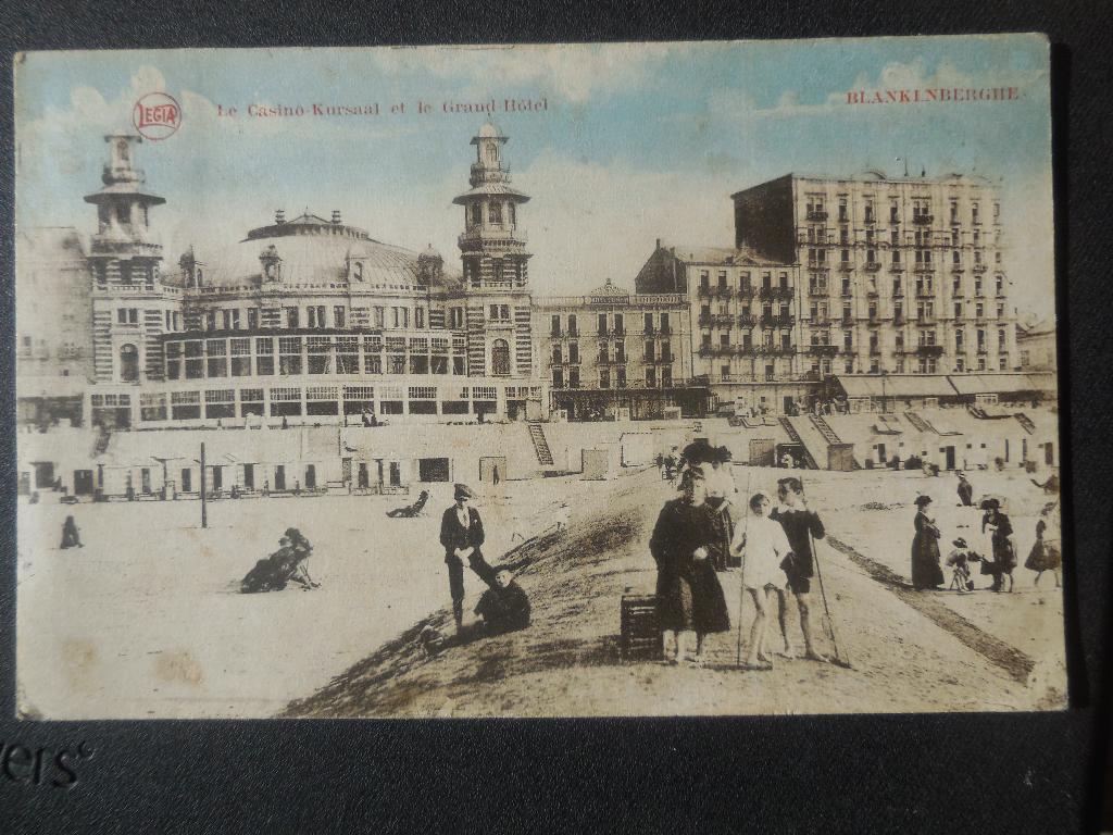 postkaart Blankenberge Casino Kursaal, Envoi, Avant 1920, Affranchie, Flandre Occidentale