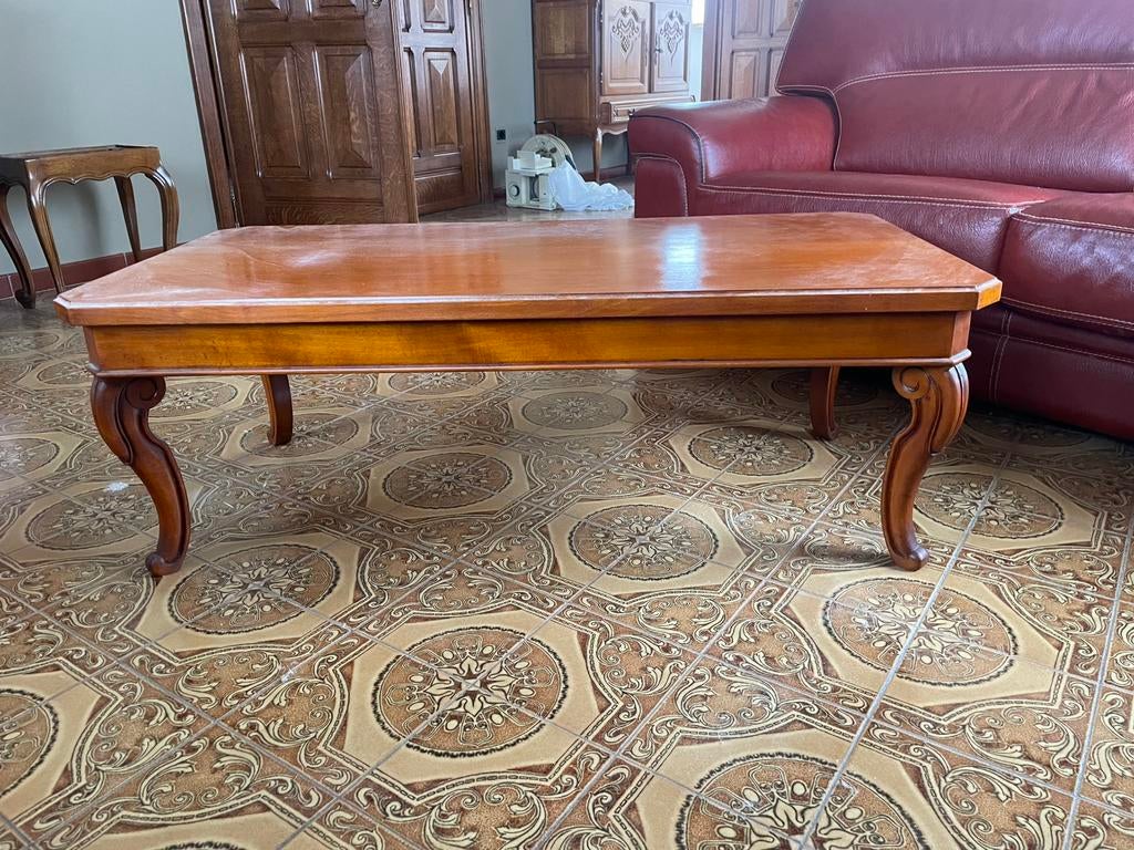 Table basse en chêne, Maison & Meubles, 100 à 150 cm, Moins de 50 cm, Comme neuf, Enlèvement